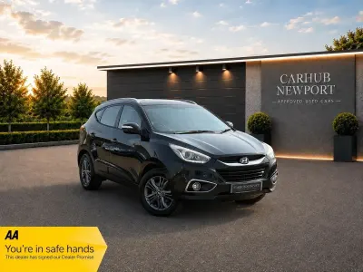 Used Hyundai ix35 SE 115 HP (84 kW) 2014 Black SUV