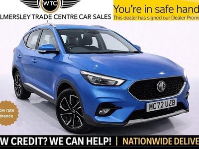 Used MG ZS Exclusive 106 HP (77 kW) 2023 Blue SUV