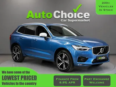 Used Volvo XC60 R-Design 190 HP (139 kW) 2019 Blue SUV
