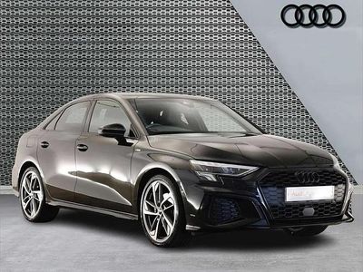 Used Audi A3 Black Edition 147 HP (108 kW) 2023 Black Sedan