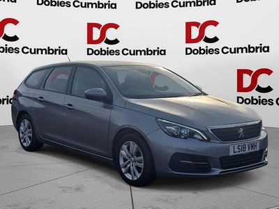 Used Peugeot 308 SW Active 129 HP (94 kW) 2018 Grey Estate