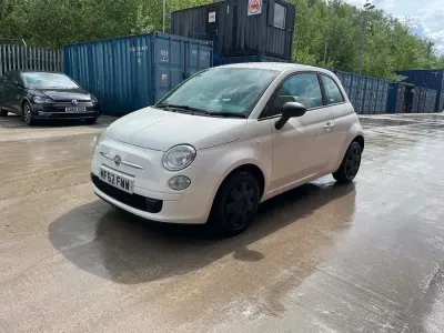 Used Fiat 500 Pop 69 HP (50 kW) 2012 White Hatchback
