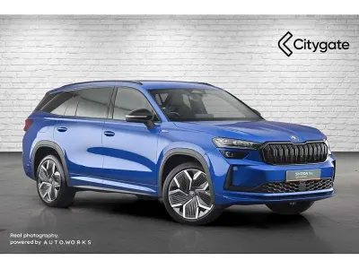 Used Skoda Kodiaq SportLine 110 HP (80 kW) 2025 Race blue metallic SUV