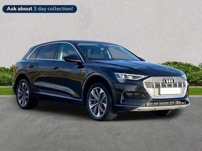 Black Used 2021 Audi e-tron Premium SUV | £17,999 (Good price)