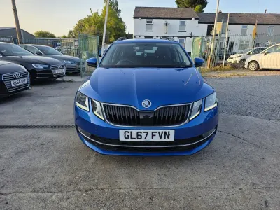 Used Skoda Octavia SE L 2017 Blue Estate