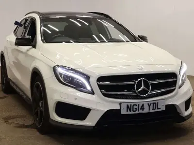 Used Mercedes GLA220 AMG Line Premium 170 HP (125 kW) 2014 White SUV