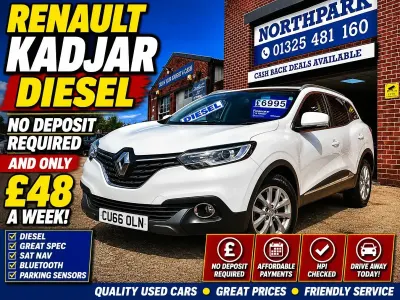 Used Renault Kadjar Dynamique 110 HP (80 kW) 2016 White SUV