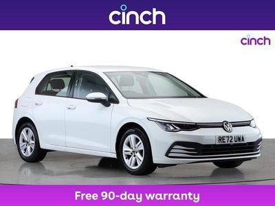 White Used 2022 VW Golf VIII Life Hatchback | £15,449 (Fair price)