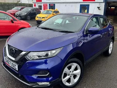 Used Nissan Qashqai Acenta 2017 Blue SUV