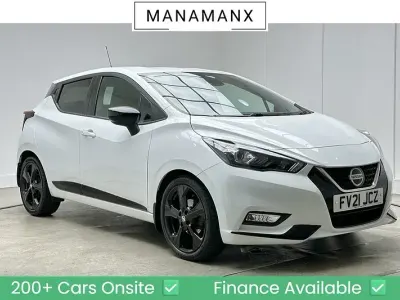 Used Nissan Micra 92 HP (67 kW) 2021 White Hatchback