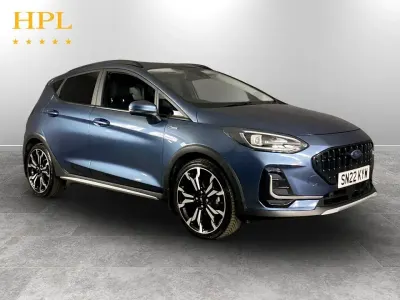 Used Ford Fiesta Active 125 HP (91 kW) 2022 Blue Hatchback