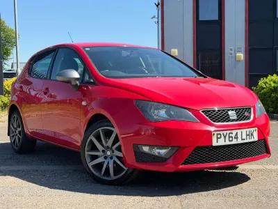 Gebraucht Seat Ibiza FR 2015 Rot Kleinwagen