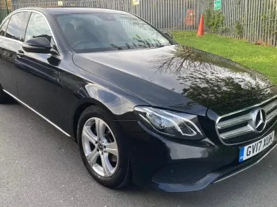 Used Mercedes E220 SE 2017 Black Sedan