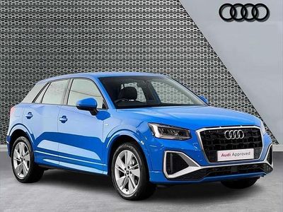Usado Audi Q2 S-Line 108 CV (79 kW) 2022 Azul SUV
