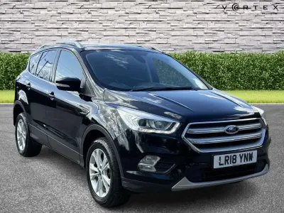 Used Ford Kuga Titanium 120 HP (88 kW) 2018 Black SUV