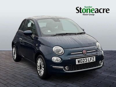 Blue Used 2023 Fiat 500 Hatchback | £9,595 (Fair price)