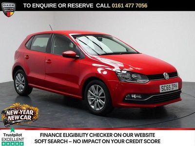 Red Used 2015 VW Polo SE Hatchback | £6,440 (Fair price)