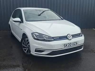 Used VW Golf VIII Edition 130 HP (95 kW) 2020 White Hatchback
