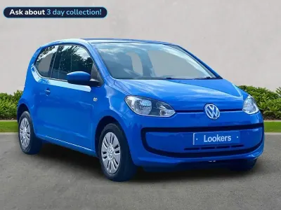 Used VW up! move up! 60 HP (44 kW) 2015 Blue Hatchback