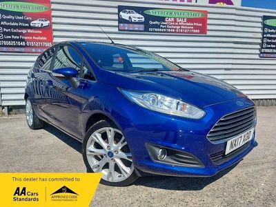 Usado Ford Fiesta Titanium X 2017 Azul Citadino