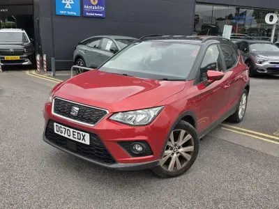 Used Seat Arona SE Technology 94 HP (69 kW) 2020 Red SUV