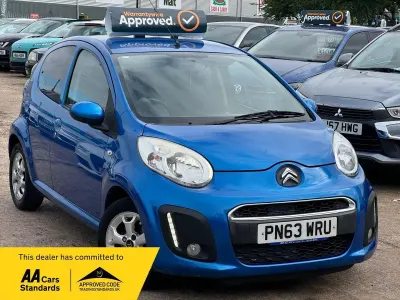 Used Citroën C1 VTR Sport 68 HP (50 kW) 2013 Blue Hatchback