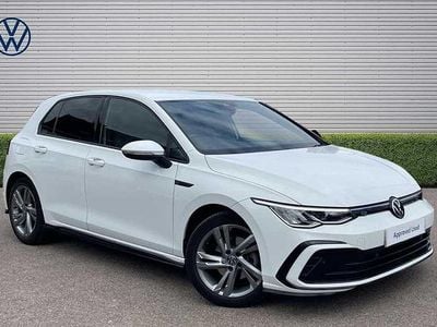 Used VW Golf VIII R-line 150 HP (110 kW) 2022 White Hatchback