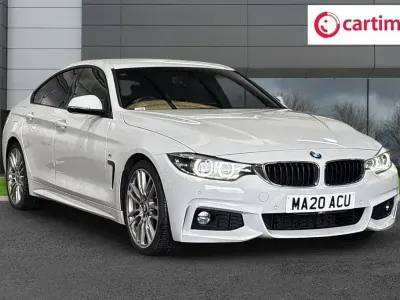 Usado BMW 420 M Sport 184 CV (135 kW) 2020 Blanco Coupe