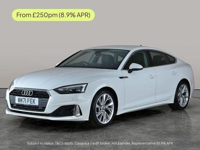 Used Audi A5 Sportback Sport 150 HP (110 kW) 2022 White Hatchback