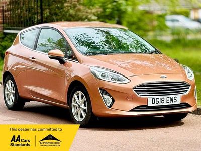 Used Ford Fiesta Zetec 2018 Bronze Hatchback