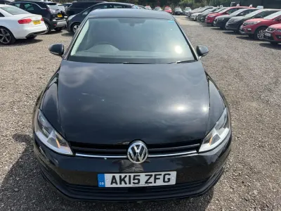 Used VW Golf VII Match 2015 Black Hatchback