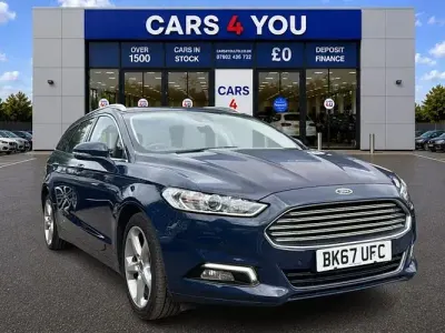 Used Ford Mondeo Titanium 180 HP (132 kW) 2017 Blue Estate
