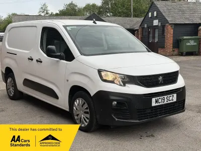 Used Peugeot Partner S 2019 White MPV