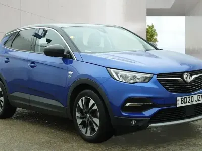 Used Vauxhall Grandland X S 130 HP (95 kW) 2020 Blue SUV