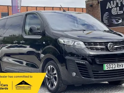 Used Vauxhall Vivaro Ultimate 100 kW (136 HP) 2023 Black MPV