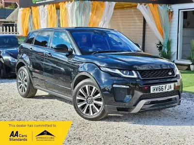 Used Land Rover Range Rover evoque HSE Dynamic 2016 Black Estate