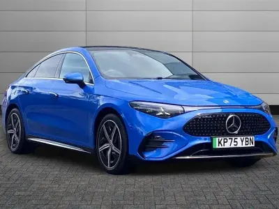 Used Mercedes CLA 250+ AMG line 200 kW (272 HP) 2025 Cosmos black Sedan