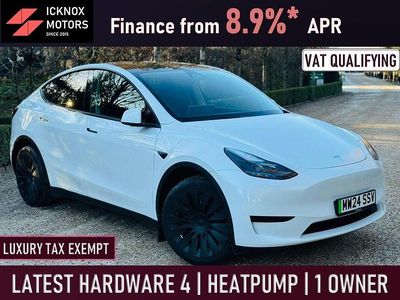 White Used 2024 Tesla Model Y RWD SUV | £26,380 (Fair price)