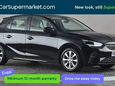 Begagnad Vauxhall Corsa Design Edition 75 HK (55 kW) 2023 Svart Halvkombi