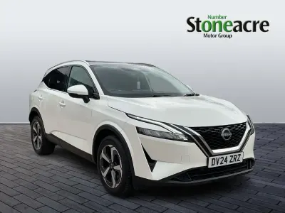 Used Nissan Qashqai N-Connecta 2024 White SUV