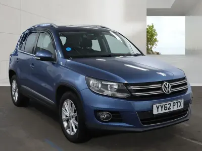 Used VW Tiguan SE 138 HP (101 kW) 2012 Blue SUV