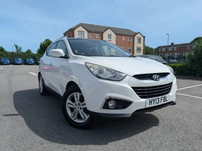 Used Hyundai ix35 Premium 115 HP (84 kW) 2013 White SUV