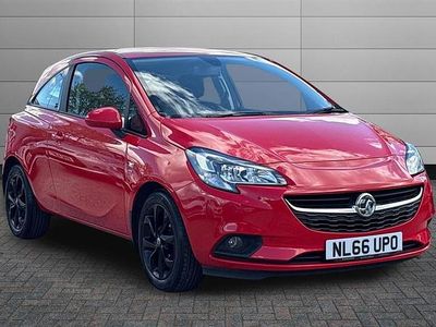Used Vauxhall Corsa 75 HP (55 kW) 2016 Red Hatchback