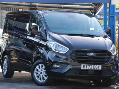 Used Ford Transit Custom Limited 130 HP (95 kW) 2023 Black Van
