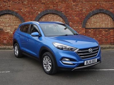 Used Hyundai Tucson SE 116 HP (85 kW) 2016 Blue SUV