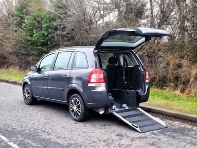used Vauxhall Zafira 4 Seat Wheelchair Accessible Vehicle with Access Ramp