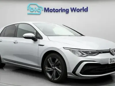 Used VW Golf VIII R-line 150 HP (110 kW) 2023 Silver Hatchback