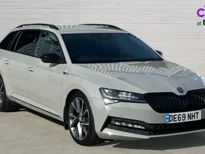 Used Skoda Superb SportlinePlus 190 HP (139 kW) 2019 Grey Estate
