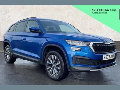 Used Skoda Kodiaq SE Drive 147 HP (108 kW) 2023 Blue SUV