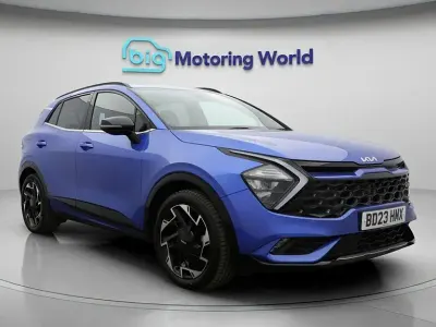 Używany Kia Sportage GT-Line 261 KM (191 kW) 2023 Niebieski SUV